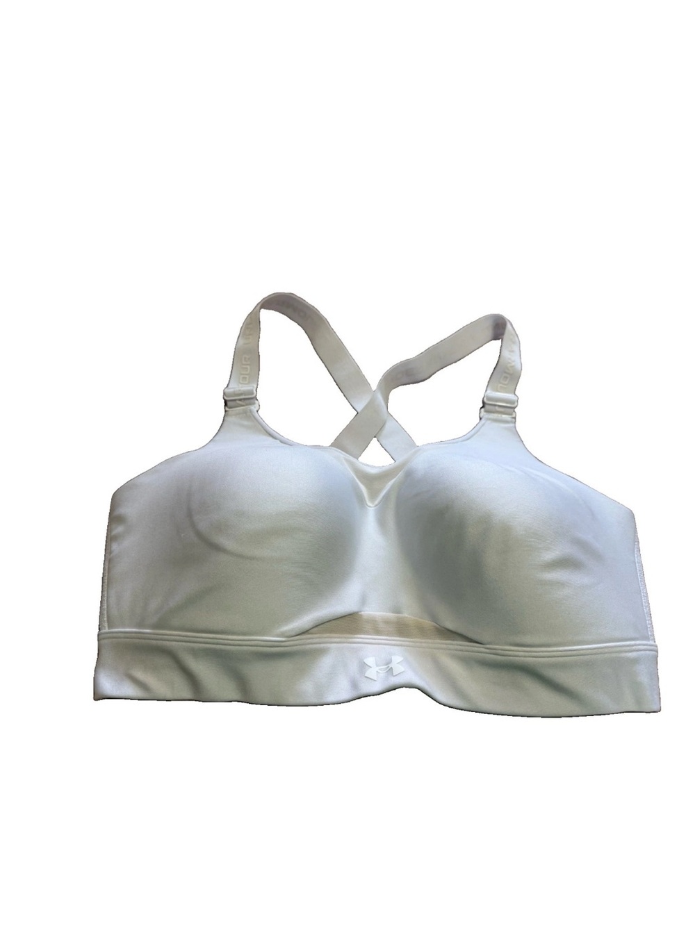 Under Armour Women’s White Sports Bra! Large DD